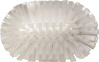 70395 Vikan Medium Bristle White Scrub Brush, 40mm bristle length, Polyester, Polypropylene, Stainless Steel bristle material
