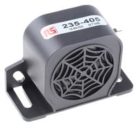 235-405 RS PRO Universal Electronic Sounder, 12 → 80 V dc, 97dB at 1 m, DC, Single-Tone