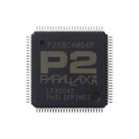 p2x8c4m64p Parallax Inc P2X8C4M64P, 32 bit Multi-Core, Propeller Multicore Microcontroller Microcontroller, 25 MHz, 16kB ROM,