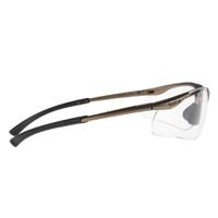 contpsi Bolle Safety CONTOUR II Anti-Mist UV Safety Glasses, Clear PC Lens, Vented