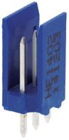 281695-3 TE Connectivity AMPMODU HE14 Series Straight Through Hole PCB Header, 3 Contact(s), 2.54 mm Pitch, 1 Row, Shrouded