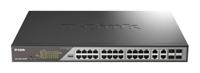 dss-200g-28mppe D-Link 28-Port Gigabit PoE Smart Managed Surveillance Max PoE Switch with 802.3bt, Smart 28 Port Gigabit Switch With