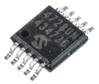 mcp4728-eun Microchip, DAC Quad 12 bit- ±3%FSR Serial (I2C), 10-Pin MSOP