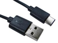 251-3300 RS PRO USB 3.1, Male USB C to Male USB A, 1m