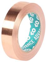 at528 Advance Tapes AT528 Conductive Metallic Tape, 19mm x 33m