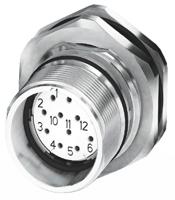 1619790 Phoenix Contact Circular Connector, 12 Contacts, Panel, M23 Connector, Plug, Female, IP67, CA Series