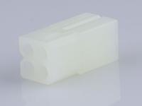 03-06-1044 Molex, STANDARD .062" Female Connector Housing, 3.68mm Pitch, 4 Way, 2 Row