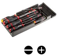 modat1 Facom Phillips; Slotted Screwdriver Set, 8-Piece