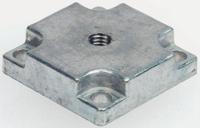 xcfe-44-m12 FlexLink End Plate, 44 mm Strut Profile, 11mm Groove