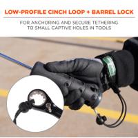 19052 Ergodyne L/XL Elastic, Polyester Tool Lanyard Lanyard, 0.9kg Capacity