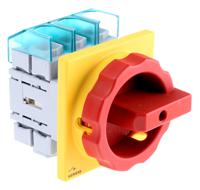 3ld2804-0tk53 Siemens 3P Pole Panel Mount Isolator Switch - 125A Maximum Current, 45kW Power Rating, IP65