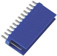 1-281695-2 TE Connectivity AMPMODU HE14 Series Straight Through Hole PCB Header, 12 Contact(s), 2.54 mm Pitch, 1 Row, Shrouded