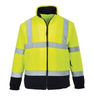 918-6033 Portwest Navy/Yellow Men Hi Vis Fleece, XXL