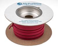 6718-rd005 Alpha Wire Ecogen Ecowire Series Red 3.3 mm² Hook Up Wire, 12 AWG, 65/0.25 mm, 30m, MPPE Insulation, 6718 RD005