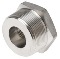 826-7090 RS PRO Stainless Steel Pipe Fitting, Straight Hexagon Bush, Male R 2in x Female Rc 1in