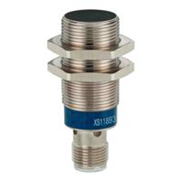 xs118b3pbm12 Telemecanique Sensors Inductive Threaded Barrel Proximity Sensor, M18, 8 mm Detection, PNP NC, 10 → 36 V dc, 12
