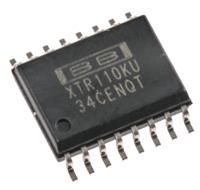 xtr110ku XTR110KU Texas Instruments, 4 → 20 mA Current Loop Transmitter 16-Pin SOIC