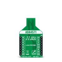 mikroe-4561 MikroElektronika AMR Angle Click Anisotropic Magnetoresistive (AMR) Sensor Add On Board for ADA4571, LTC1407 mikroBUS