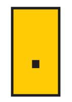 561-01744-wic1-pa66-ye HellermannTyton WIC Snap On Clip On Cable Marker, Yellow, Pre-printed ".", 2 → 2.8mm Cable, for Cables and