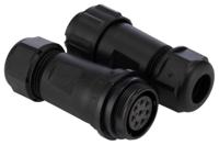 304-325 RS PRO Circular Connector, 8 Contacts, In-Line Cable Mount, SP21 Connector, Plug, Socket, Male/Female, IP68, SP21 Series