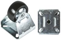 1678uoo050p40paf Tente Fixed Castor Wheel, 50kg Capacity, 50mm Wheel