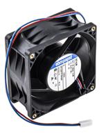 8214jn-rs0 ebm-papst 8200 J Series Axial Fan, 24 V dc, DC Operation, 132m³/h, 11W, 80 x 80 x 38mm