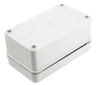 pc-c-65-g-enclosure Fibox Piccolo Series Grey Polycarbonate Enclosure, IP66, IP67, Grey Lid, 140 x 80 x 65mm