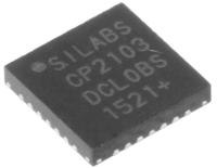 cp2103-gm Silicon Labs CP2103-GM, USB Controller, 12Mbps, USB to UART, 3.3 V, 28-Pin QFN