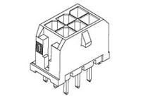 43045-1227 Molex Micro-Fit 3.0 Series Straight Through Hole PCB Header, 8 Contact(s), 3 mm Pitch, 2 Row, Shrouded