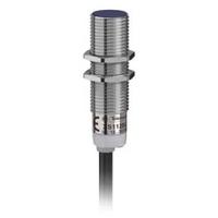 xs112blpal5 Telemecanique Sensors Inductive Threaded Barrel Proximity Sensor, M12, 2 mm Detection, PNP NO, 12 → 24 V dc