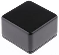 rtm500111-blk CAMDENBOSS 5000 Series Black Die Cast Aluminium Enclosure, IP54, Black Lid, 50 x 50 x 31mm