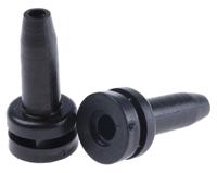 632-01030-hv2103-pvc-fr-bk HellermannTyton HV Black PVC 9mm Cable Grommet for Maximum of 3mm Cable Dia. 632-01030 HV2103-PVC-FR-BK