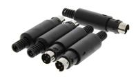 463-366 RS PRO 3 Pole Miniature Din Plug, 1A, 50 V ac/dc, Male, Cable Mount
