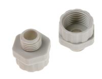 822-9846 RS PRO Cable Gland Adaptor, M12 Exterior Thread, M16 Interior Thread, Nylon 66