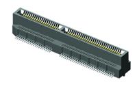 mec8-140-02-l-dv-a Samtec MEC8-DV Series Vertical Female Edge Connector, Surface Mount, 80-Contacts, 0.8mm Pitch, 2-Row, Solder Termination