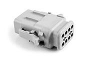 atm06-08sa-sr1gy Amphenol Industrial, ATM Automotive Connector Plug Grey Cable Mount 8 Way, Crimp Termination ATM06-08SA-SR1GY