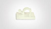 151-13018-ra3-pa66-na HellermannTyton Natural Nylon Cable clip, 3mm Max. Bundle