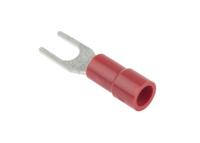 613-9441 RS PRO Insulated Crimp Spade Connector, 0.5mm² to 1.5mm², 22AWG to 16AWG, 3.7mm Stud Size Vinyl, Red