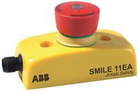 2tla030050r0000-smile-11-ea-tina ABB 2TLA Series Twist Release Emergency Stop Push Button, Surface Mount, 1NC, IP65