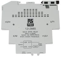 121-3885 RS PRO Solid State Interface Relay, 32 V dc Control, 6 A Load, DIN Rail Mount