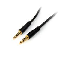 mu10mms StarTech.com Male 3.5mm Stereo Jack to Male 3.5mm Stereo Jack Aux Cable, Black, 3m MU10MMS