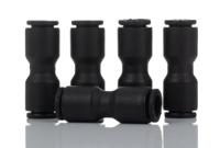 3106-06-00 Legris LF3000 Series Straight Tube-to-Tube Adaptor, Push In 6 mm to Push In 6 mm, Tube-to-Tube Connection Style