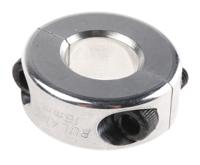 msp-16-a Ruland Shaft Collar, Two Piece, Clamp Screw, Bore 16mm, OD 34mm, W 13mm, Aluminium