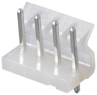 5281-02a Molex SPOX Series Straight Through Hole Pin Header, 2 Contact(s), 5.08 mm Pitch, 1 Row, Unshrouded