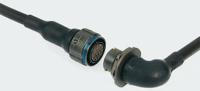 222a142-3-0 TE Connectivity Right Angle Black, Polyolefin, 32.5mm