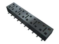 hle-102-02-l-dv-be Samtec HLE Series Straight Surface Mount PCB Socket, 2-Contact, 2-Row, 2.54mm Pitch, Solder Termination