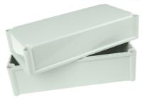 pc-3819-18-g-enclosure Fibox SOLID PC Series Grey Polycarbonate Enclosure, IP66, IP67, Grey Lid, 378 x 188 x 180mm