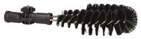 53619 Vikan Hard Bristle Black Toilet Brush, Polyester, Polypropylene, Stainless Steel bristle material