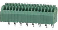 1990148 Phoenix Contact PTSA 0.5/16-2.5-Z Series PCB Terminal Block, 2.5mm Pitch, Through Hole Mount, Solder Termination