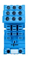 9203sma Finder 92 11 Pin 250V ac DIN Rail Relay Socket, for use with 62.32, 62.33